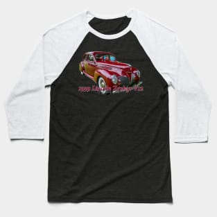1939 Lincoln Zephyr V12 4 Door Sedan Baseball T-Shirt